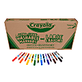 Crayola® Crayons And Washable Markers Classpack, Large Size, Assorted Colors, Box Of 256 1 thumbnail image