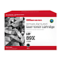 Office Depot Brand® Remanufactured High-Yield Black Toner Cartridge Replacement For HP 89X, OD89X