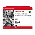 Office Depot® Remanufactured Black High Yield Toner Cartridge Replacement For HP 89X, OD89X