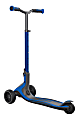 Globber Ultimum 3-Wheel Scooter, 29-15/16"H x 15-9/16"W x 39-3/4"D, Navy Blue