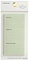 Noted by Post-it, "Must Do", "Might Do" and "Remind Me Later" Notes, 2.9 in. x 5.7 in., Light Green, 100 Sheets/Pad