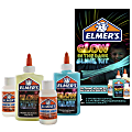 Elmer's® Slime Kit, Glow In The Dark Blue/Natural