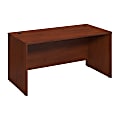 Bush Business Furniture Components Elite Desk, 60"W x 30"D, Hansen Cherry, Premium Installation