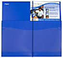Mead® Tented Activity Folder, 11 3/4" x 11" x 1", Blue