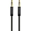Kanex Stereo AUX Flat Cable - 6 ft Mini-phone Audio Cable for Audio Device, iPhone, iPod, Smartphone, Headphone, iPad, Headphone, Speaker, MP3 Player, Tablet - First End: 1 x Mini-phone Male Audio - Second End: 1 x Mini-phone Male Audio 1 thumbnail image