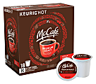 McCafe Single-Serve Coffee K-Cup®, Premium Roast, Carton Of 18 1 thumbnail image