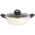 Oster Clairborne Aluminum Nonstick Caldero With Lid, 6.9 Qt, Linen 1 thumbnail image