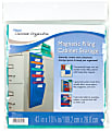 Mead® 5-Pocket Hanging File Cabinet Storage, 13" x 10-1/4" x 3/4", Teal