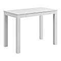 Ameriwood™ Home Parsons 39"W Writing Desk, White