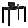 Ameriwood™ Home Parsons 39"W Writing Desk, Black 1 thumbnail image