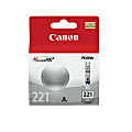 Canon® CL-221 Gray Ink Cartridge, 2950B001 1 thumbnail image