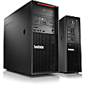 Lenovo ThinkStation P310 30AT000HUS Workstation - 1 x Intel Xeon E3-1240 v5 Quad-core (4 Core) 3.50 GHz - 8 GB DDR4 SDRAM - 1 TB HDD - NVIDIA Quadro K620 2 GB Graphics - Windows 7 Professional 64-bit upgradable to Windows 10 Pro - Tower - Raven Black 1 thumbnail image