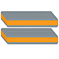 Ashley Productions Double Wide Reading Guide Sentence Strips, 1-1/4" x 7-1/4", Orange, Pack Of 24 Strips 1 thumbnail image
