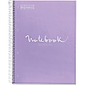 Roaring Spring® Fashion Tint Wirebound Notebook, 8 1/2" x 11", 1 Subject, Lavender