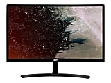 Acer ED242QR - LED monitor - curved - 23.6" - 1920 x 1080 Full HD (1080p) @ 144 Hz - VA - 250 cd/m² - 3000:1 - 4 ms - HDMI, DVI, DisplayPort - black 1 thumbnail image