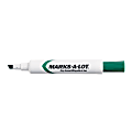 Avery® Marks-A-Lot® White Board Markers, Chisel Tip, Green, Pack Of 12 1 thumbnail image