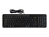 Contour Balance Keyboard  - USB Interface - Windows, Mac OSx- QWERTY Layout - PC, Mac - Plastic - AAA Battery Size Supported - Black - 102106 1 thumbnail image