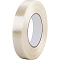 Business Source Heavy-duty Filament Tape - 60 yd Length x 1" Width - 3" Core - White - Fiberglass Filament Roll - 1 Roll 1 thumbnail image