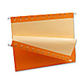 Oxford® Color 1/5-Cut Hanging Folders, Letter Size, Orange, Box Of 25 1 thumbnail image