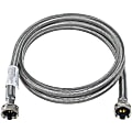 Certified Appliance Accessories Braided Stainless Steel Washing Machine Hose - 48" - Silver, Stainless Steel - WM48SS 1 thumbnail image