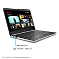 HP 14-cf1020od Laptop, 14" Screen, Intel® Core™ i3, 4GB Memory, 128GB Solid State Drive, Windows® 10 Home