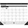 At-A-Glance Classic Monthly Desk Pad - Julian Dates - Monthly - 1 Year - January 2022 till December 2022 - 1 Month Single Page Layout - 21 3/4" x 17" White Sheet - 3.38" x 2.88" Block - Headband 1 thumbnail image