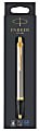 Parker® IM Ballpoint Pen, Medium Point, 1.0 mm, Black/Gold Barrel, Blue Ink