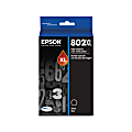 Epson® 802 DuraBrite® Ultra High-Yield Black Ink Cartridge, T802XL120-S