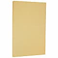 JAM Paper® Card Stock, Antique Gold Parchment, Legal (8.5" x 14"), 65 Lb, Pack Of 50 1 thumbnail image