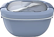 Bentgo Salad Lunch Container, 4" x 7-1/4", Slate