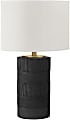 Monarch Specialties Mack Table Lamp, 24”H, Ivory/Black 1 thumbnail image