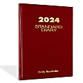 2024 AT-A-GLANCE® Standard Diary, 5-3/4" x 8-1/4", Red, January To December 2024, SD38913