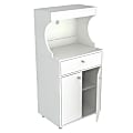 Inval Galley Kitchen Storage Cabinet, 49-1/8”H x 23-5/8”W x 16-15/16”D, White