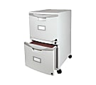 Storex 26"D Vertical 2-Drawer Single/Double Stackable File Cabinet Drawer, Gray 1 thumbnail image