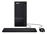 Acer® Aspire TC-1750-UR11 Desktop PC, Intel® Core™ i5, 8GB Memory, 512GB Solid State Drive, Windows® 11 Home