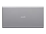 Moshi IonSlim 5K USB-C Portable Battery, Ultra-thin, 5000 mAh, USB-C and USB-A, Aluminum Construction - Titanium Gray 1 thumbnail image