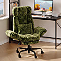 Bestier 29" Ergonomic Fabric Big and Tall High-Back Massage Reclining Executive Office Chair, Green, Total Qty 1 1 thumbnail image