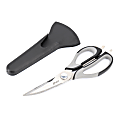 Oster Granger 2-Piece Stainless Steel Multi-Purpose Scissors With Magnetic Holder, 9”, Black 1 thumbnail image