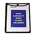 C-Line® Heavyweight Vinyl Shop Ticket Holders, 9" x 12", Pack Of 15