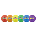 Rhino Skin Rhino Skin Super Squeeze Soccer Ball Set - 8" - Foam - Red, Orange, Yellow, Green, Royal Blue, Purple - 6 / Set 1 thumbnail image