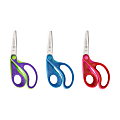 Westcott® Ergo Kids Scissors, 5", Pointed, Assorted Colors