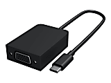 Microsoft Surface USB-C to VGA Adapter - Adapter - 24 pin USB-C male to HD-15 (VGA) female - commercial - for Surface Book 2 1 thumbnail image