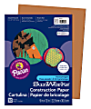 Prang® Construction Paper, 9" x 12", Brown, Pack Of 50