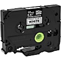 Brother HGES2315PK Black on White Extra-Strength Adhesive Label Tape - x 15/32" Width - Thermal Transfer - White - 5 / Pack - HGES2315PK 1 thumbnail image