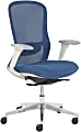 StyleWorks Tokyo Ergonomic Mid-Back Ergonomic Mesh Chair, Indigo 1 thumbnail image