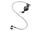 Philips LFH9162 - Headset - in-ear - wired - 3.5 mm jack - black/silver
