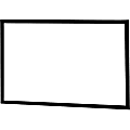 InFocus SC-FF-100 100" Fixed Frame Projection Screen - Yes - 4:3 - Matte White - Wall Mount