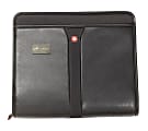 Wenger® Vinyl Zip-Folio, Black 1 thumbnail image