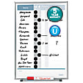 Quartet® Matrix® In/Out Board, 16" x 11", Aluminum Frame With Silver Finish 1 thumbnail image