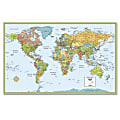 Rand McNally Deluxe Laminated Wall Map — World